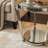 Dickamore Glass Top End Table