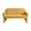 Jaune moderne avec rembourrage luxueux en laine d'agneau - Conçu pour durer et coussin lombaire - Conception d'ameublement pour salon, coussin, construction robuste, polyvalent