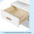 3-In-1 Makeup Vanity Desk With Flip-Top Mirror, LED Lighting, Adjustable Length & Ample Drawers - Stylish Multi-Functional Dressing Table For Home-315305568