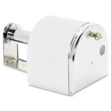 Covered Reserve Roll Toilet Tissue Dispenser in Chrome