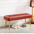 Linen Upholstered Bench