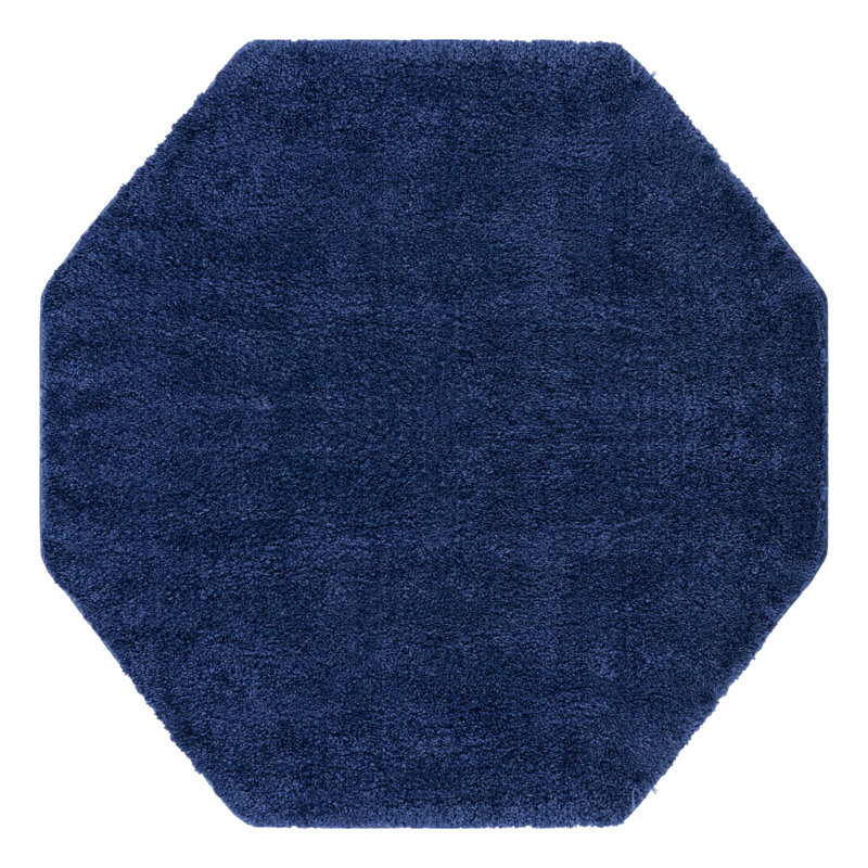 Zuniga Rug, Octagon 5' x 5', Navy Blue