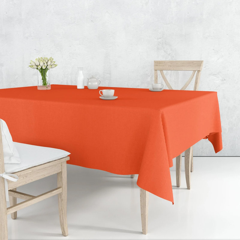 Disposable Plastic Premium Tablecloth Heavyweight Rectangle 54" x 108", Blue