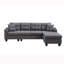 Canapé à accoudoirs carrés 96,06 po-766871670