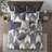Premium Cotton King Bedding Sets, Modern Chevron Quilt Set For Home