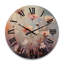 Horloge murale en bois massif Rabess-1179397614