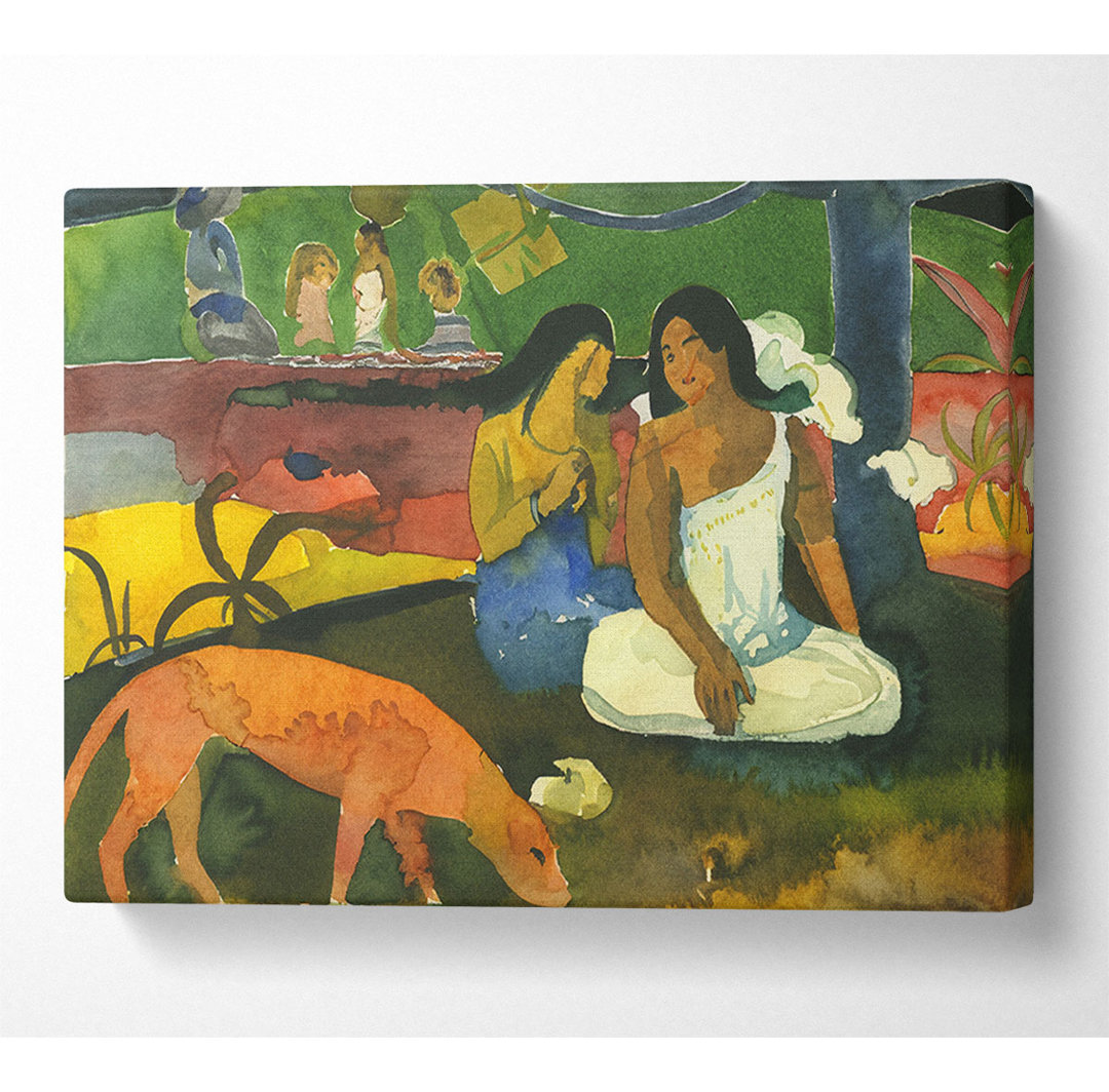 Gauguin Arearea - Kunstdrucke auf Segeltuch