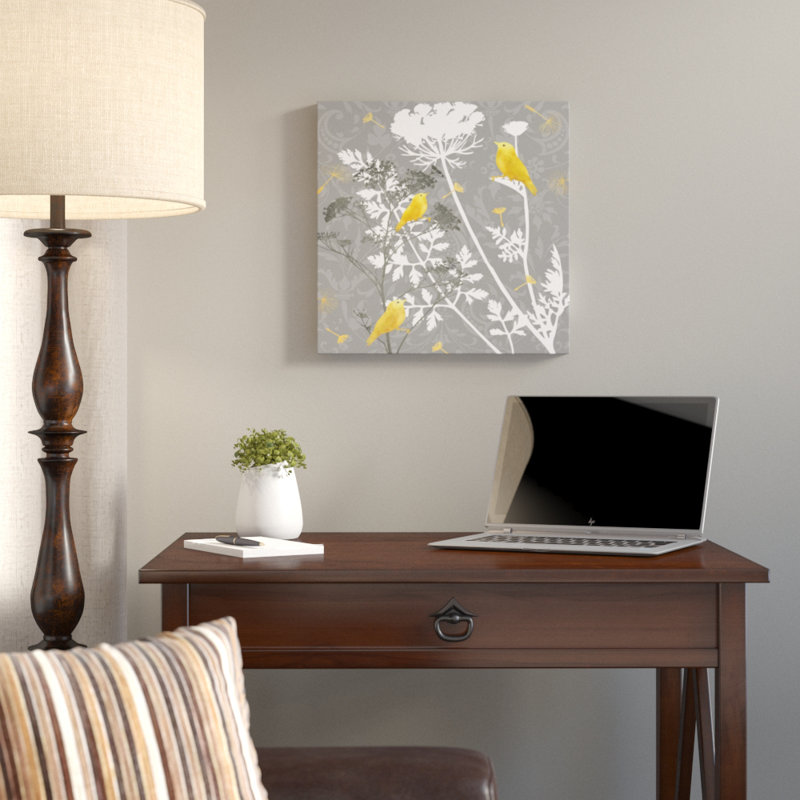 « finch i », impression sur toile tendue