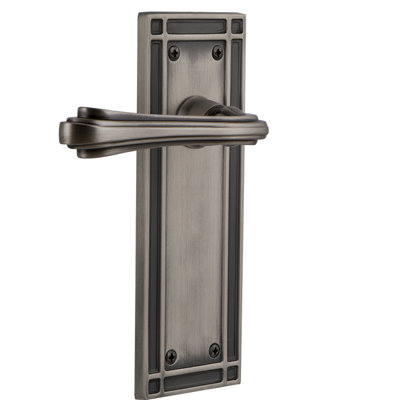 Mission Plate Single Dummy with Fleur Lever
