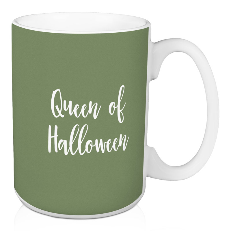 Grande tasse à café halloween Potosi, Vert