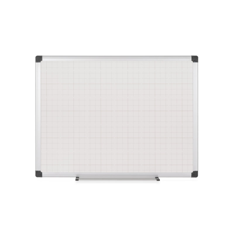 Maya Wall Mounted Magnetic Whiteboard, 100cm H x 150cm L x 1.5cm D