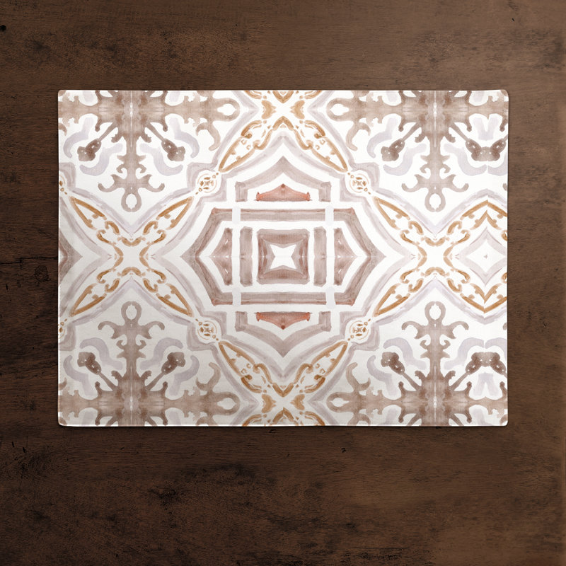 Dayvon Polyester Geometric Rectangle Placemat