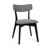 Putnam Upholstered Dining Chairs with Curved Back & Rubberwood Legs -298005054-322568970