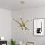 Lustre linéaire moderne à 10 lumières Swanner-1723215736