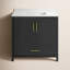 Meuble-lavabo simple avec plateau Austin 36