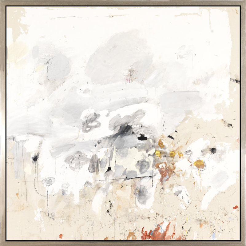 Havok Room III - Peinture sur toile avec cadre flottant
