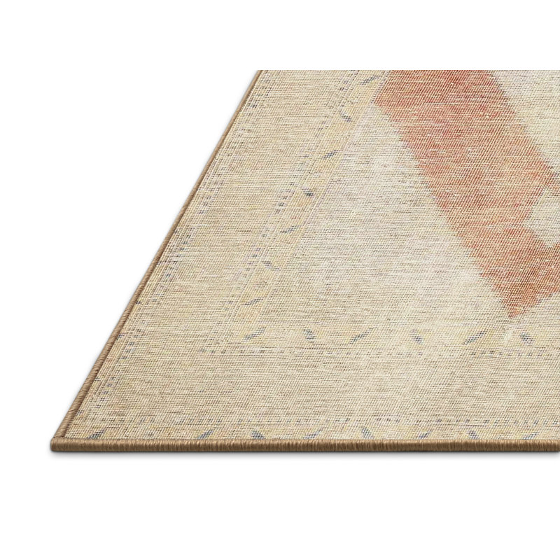 Rosscott Performance Oriental Indoor Rug, Rectangle 4' x 6'
