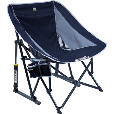 Fauteuil à bascule et chaise de camping pliable Pod Rocker, indigo
