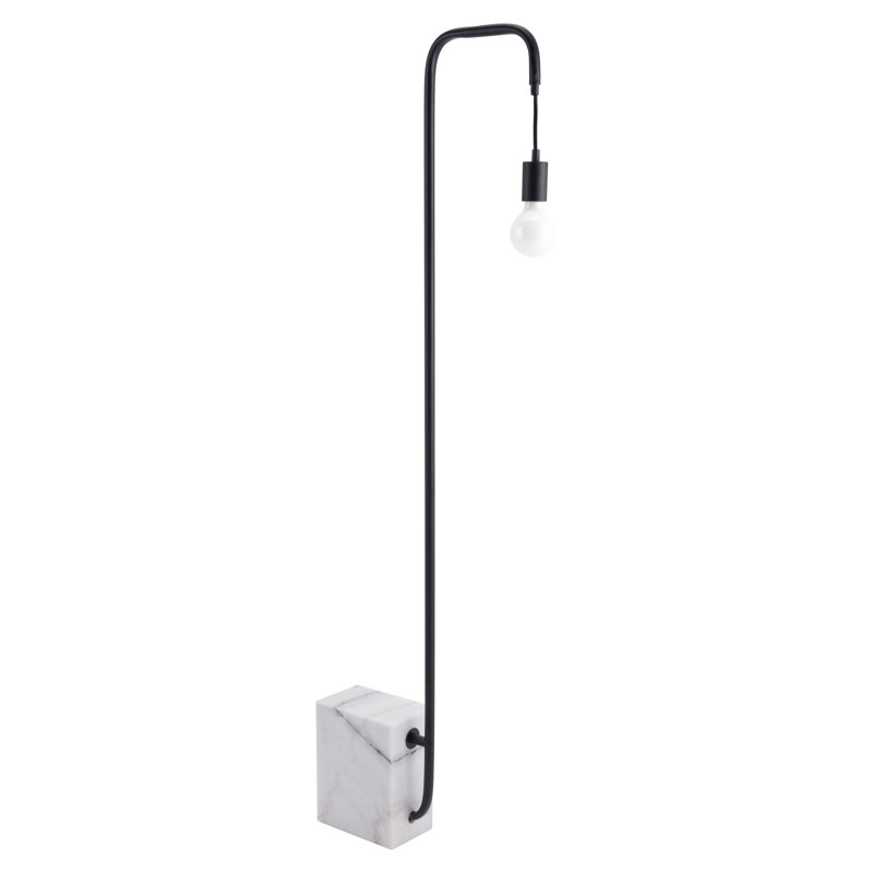 Lancia 59.1'' Black Novelty Floor Lamp