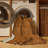 Machine Washable Solid Brown Area Rug-241298851
