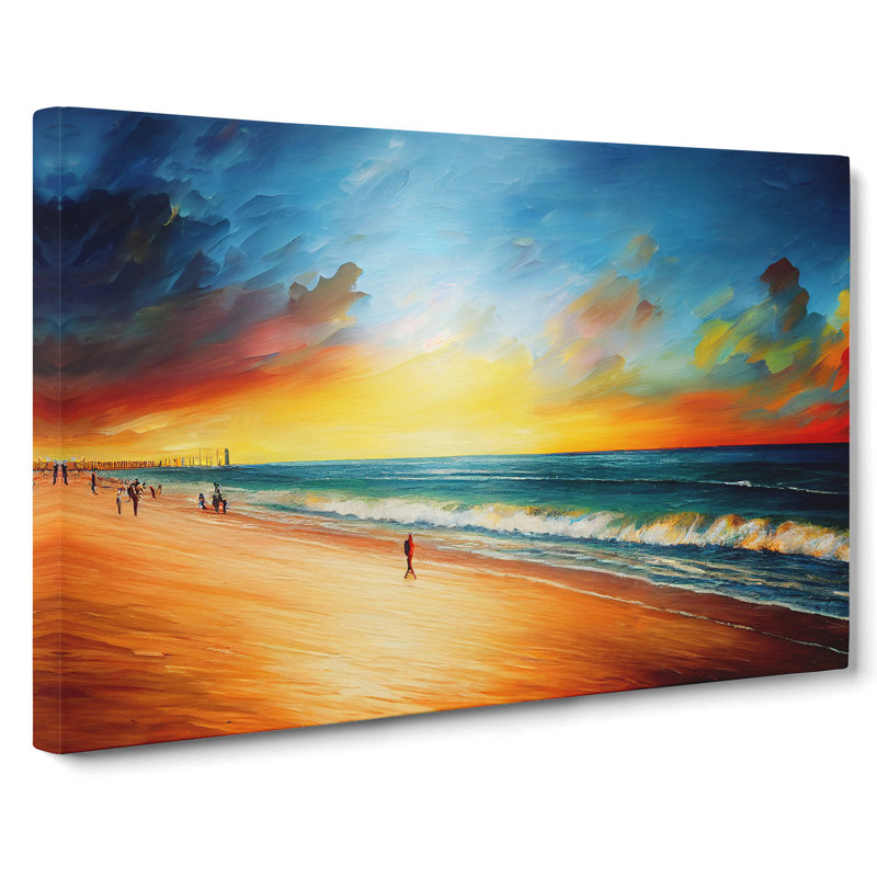 Beach View Vol.2 - Wrapped Canvas, 50cm H x 76cm W x 3cm D