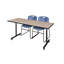 Table de formation en T Nick Nick, 2 chaises empilables Zeng-32701925-32701927-32701930