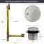 Drain de baignoire Tip Toe-37405089