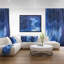 Corwin «Blue Agate Stone Design», impression abstraite-35105589-26691657