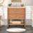 Fet 30" Single Bathroom Vanity With Solid Wood Frame and Ceramic Top-1086167719