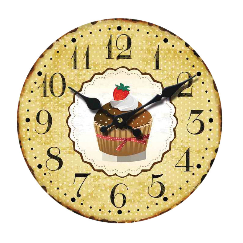 Racine Wood Wall Clock