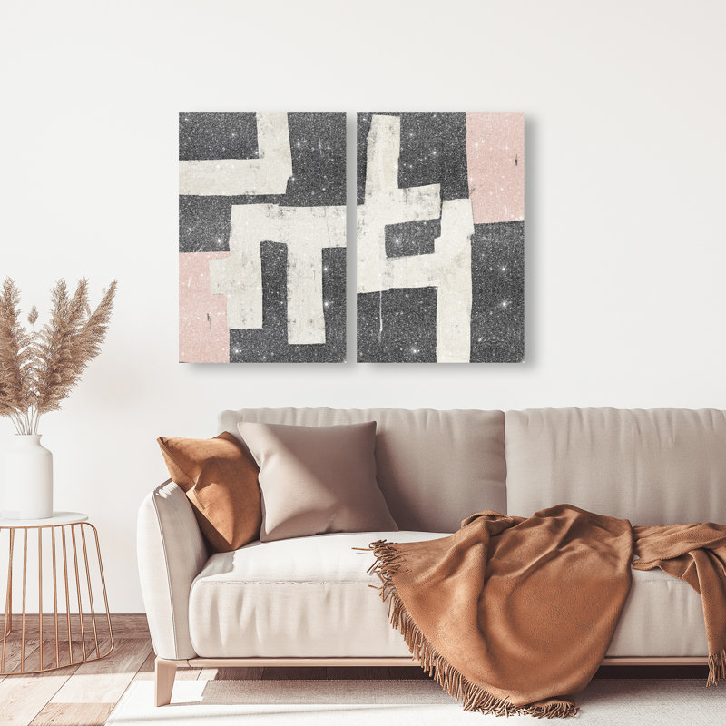 Placed Together Set Set by Oliver Gal, 20"H x 30"W, Gallery Wrapped