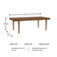 Leangela Dining Extension Table