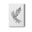 Feuille de chêne croquis au crayon I - reproduction sur toile tendue-839667892