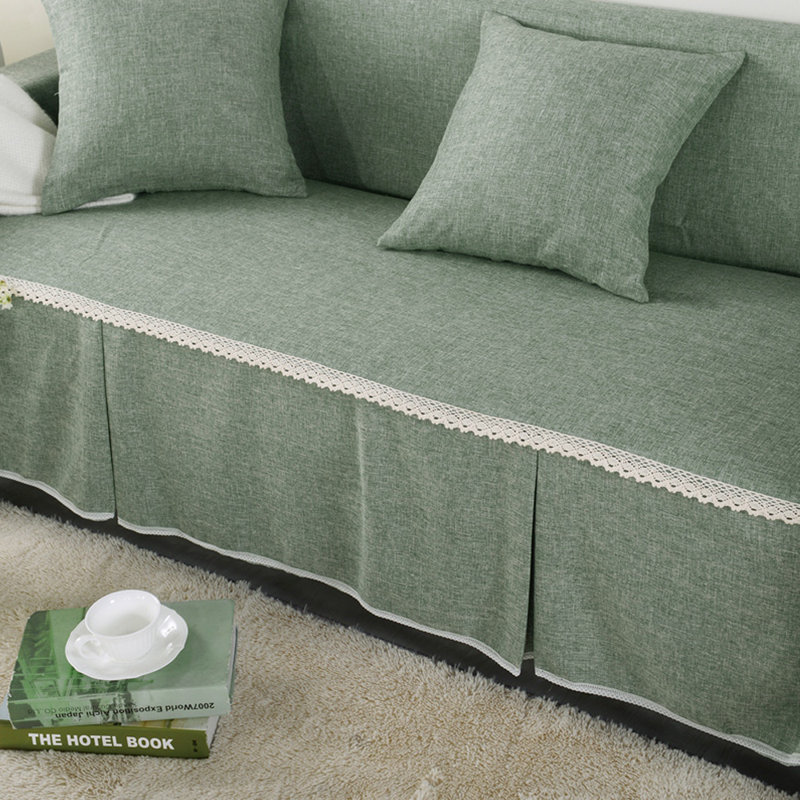 Housse pour fauteuil à coussins en T, Vert