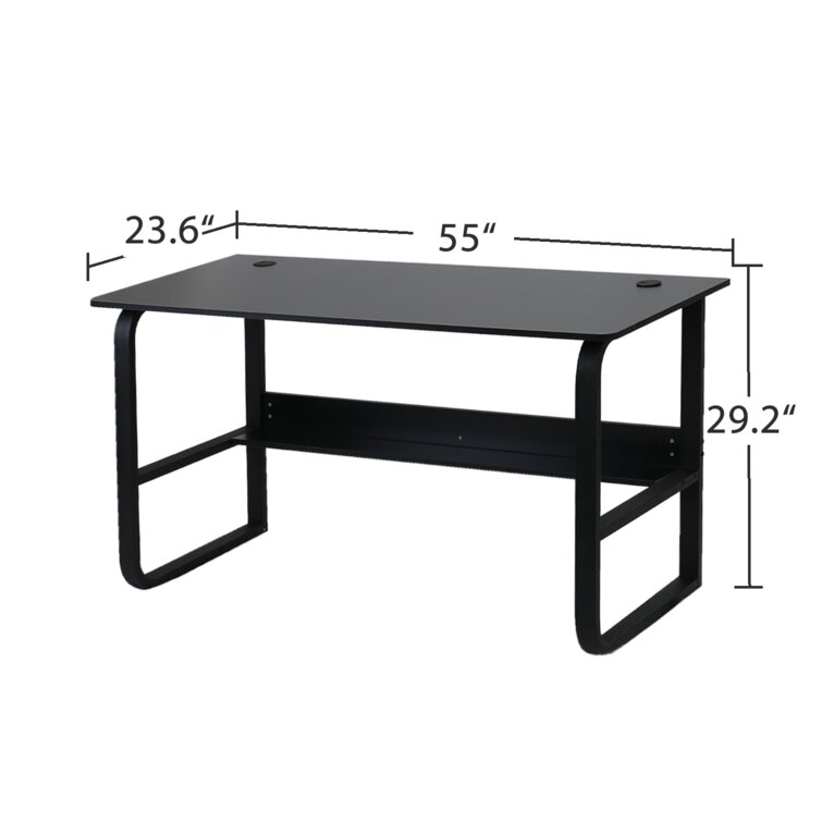 17 Stories Tayibah 78 Extra Long Desk Two Person Desk Large Desk & Reviews  - Wayfair Canada