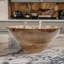 Gracie Oaks Bourbonnais Wood Serving Bowl