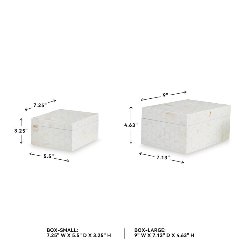 Wilberto Box, Set Of 2
