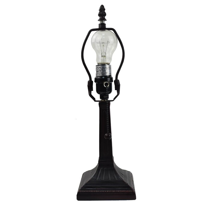 AmoraLighting Tiffany Metal Table Lamp & Reviews | Wayfair