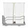 Rev-A-Shelf Double Pull Out Trash Can 50 Qt with Soft-Close