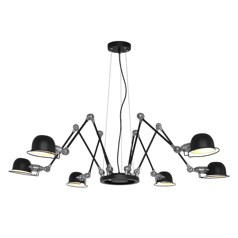 Lemke 6 - Light Black Unique/Statement Pendant