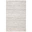 Aon Handwoven Wool Grey/Beige Area Rug-655111980