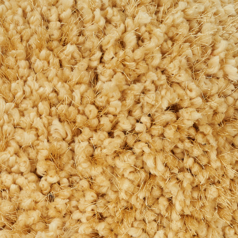  Round Pillow Cover & Insert, Yellow