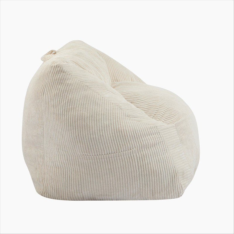 Fauteuil à billes d'intérieur, beige