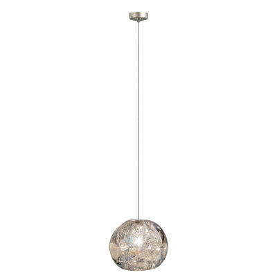 Luminaire suspendu sphérique unique à 1 lumière Natural Inspirations
