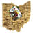 Totally Bamboo State Destination Series Bamboo Ohio Cutting Board
