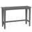 3 Pieces Outdoor Patio Bars Set  with Rectangular Table and HDPE Chairs-352214223