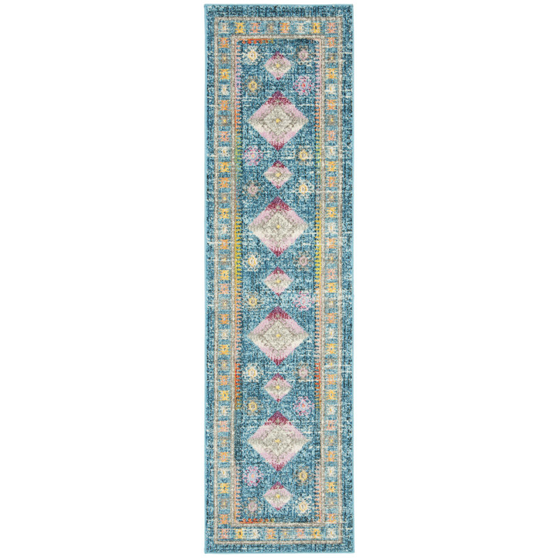 Gutierez Performance Oriental Rug, Runner 2'2" x 8'