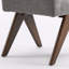 Chaise d'appoint rembourrée en lin Turfed-145268158
