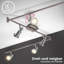 Ariahna 6-Light 180cm Spotlight
