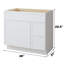 Base de meuble-lavabo simple 36 po seulement-95290467